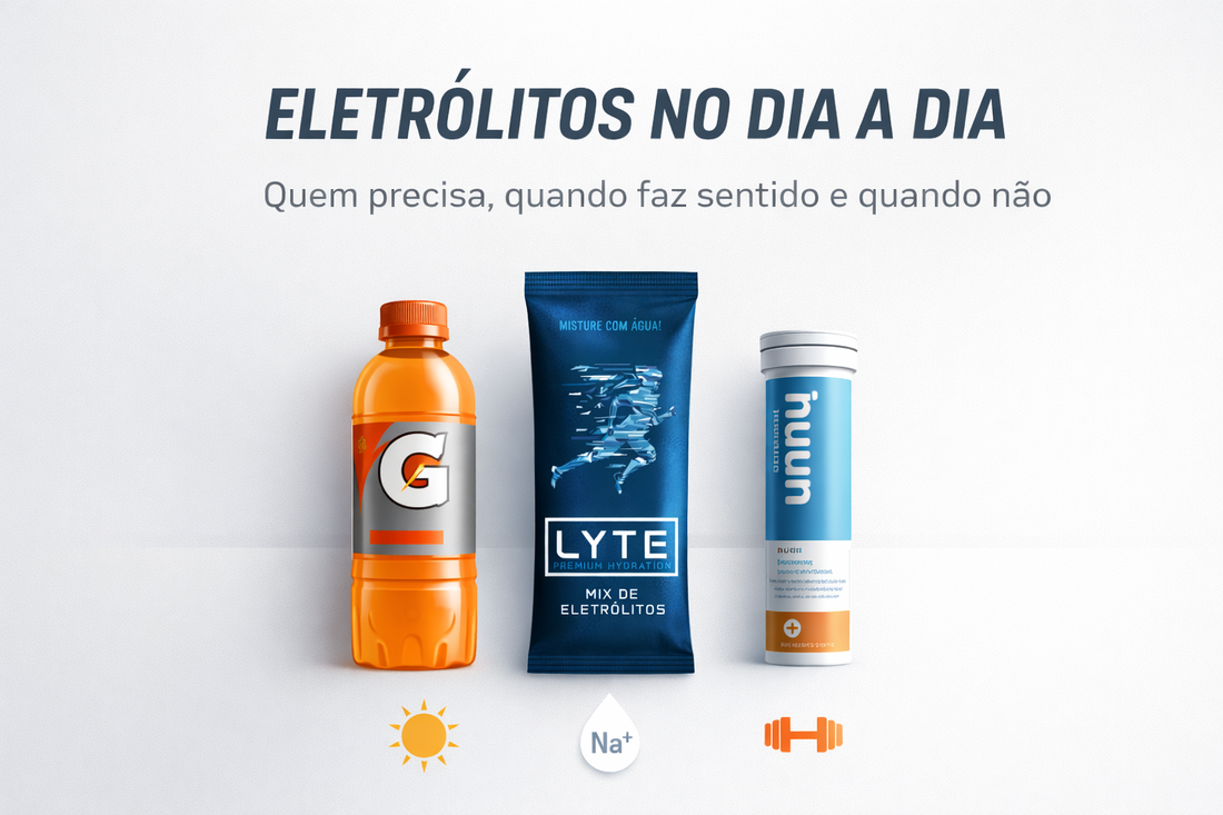Eletrólitos no dia-a-dia: quem precisa e quando é necessário