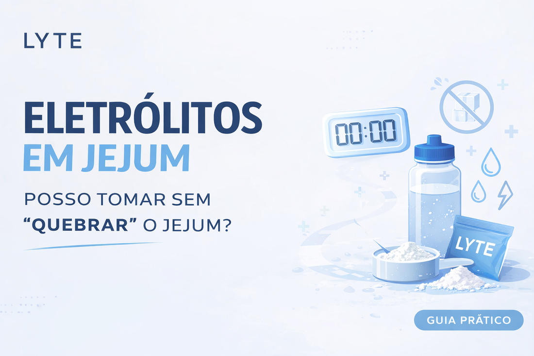 Eletrólitos em jejum: posso tomar sem quebrar o jejum?