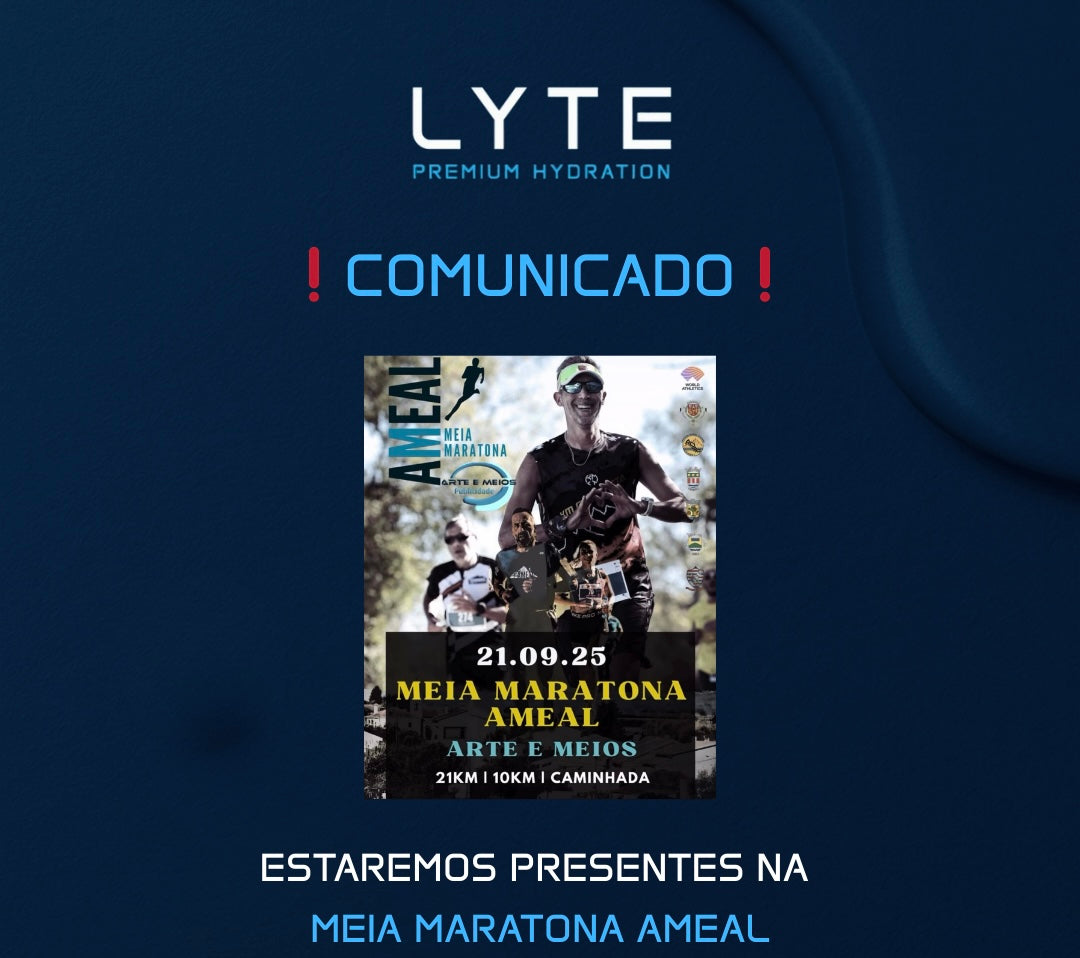 LYTE É PATROCINADORA OFICIAL DA MEIA MARATONA AMEAL 2025