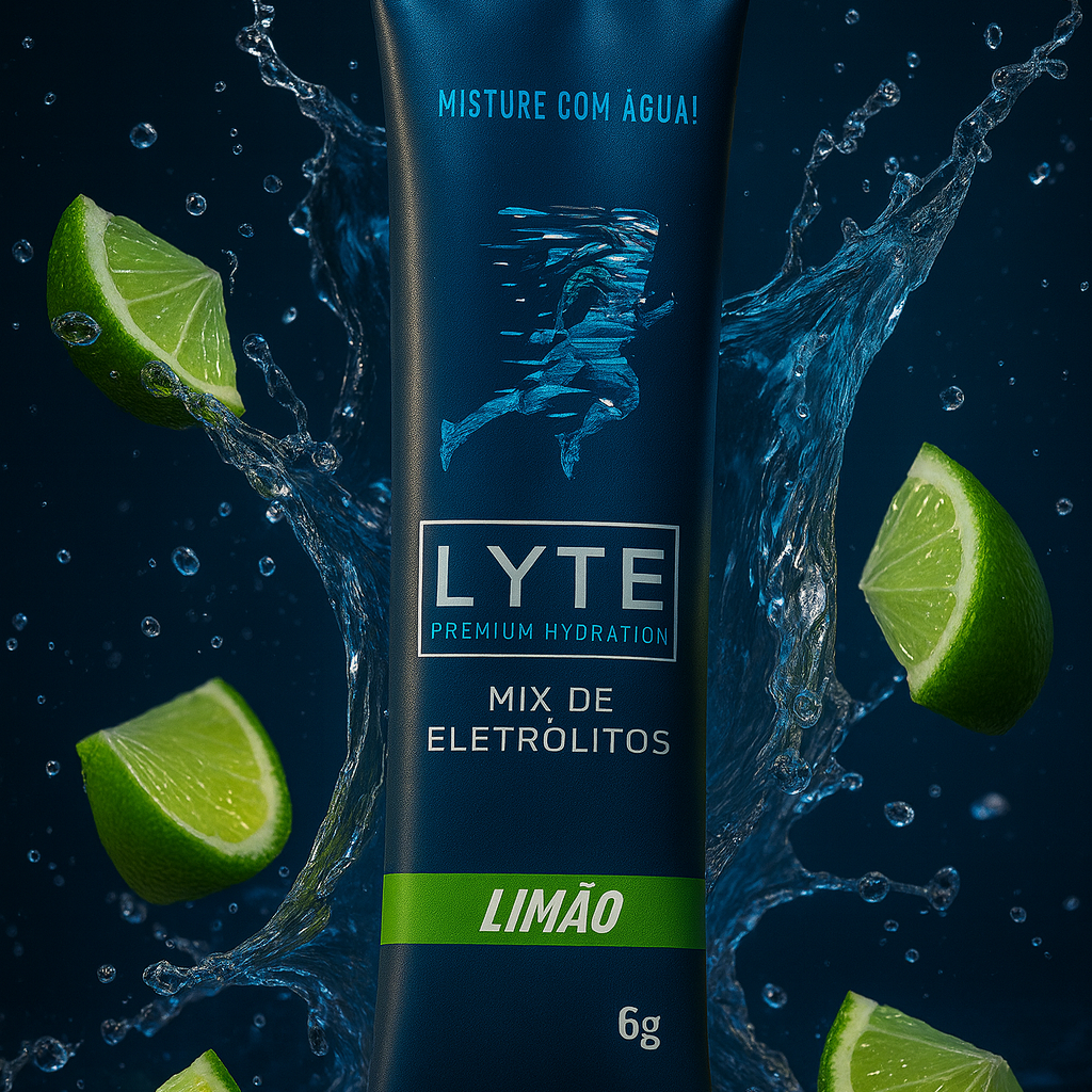 LYTE Limão - 10 Saquetas de Eletrólitos 