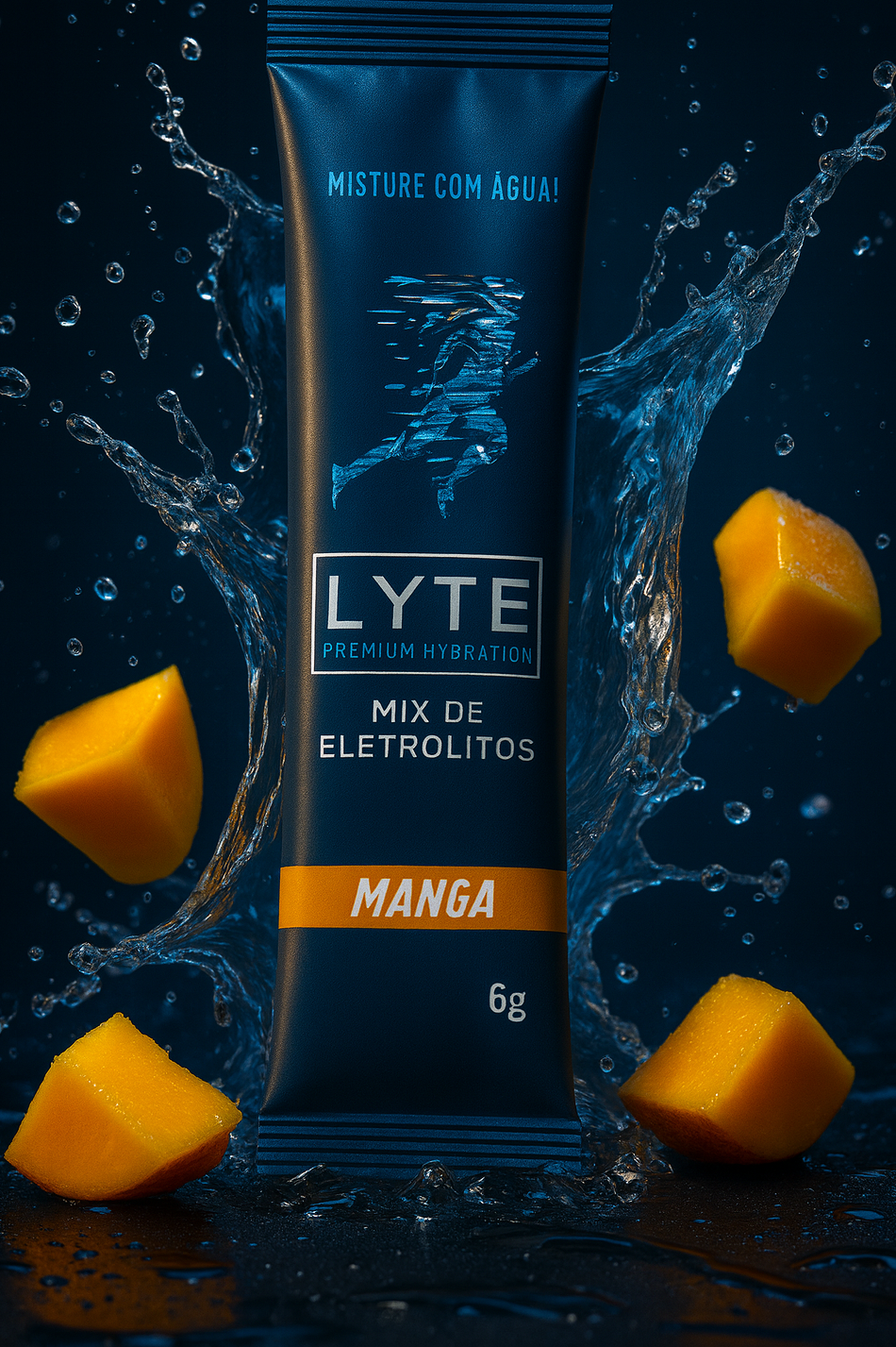 LYTE Manga - 10 Saquetas de Eletrólitos 