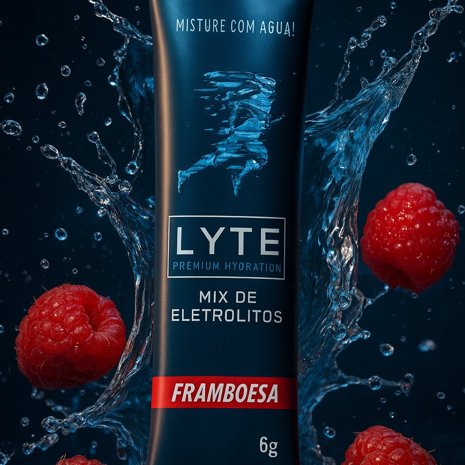 LYTE Framboesa - 10 Saquetas de Eletrólitos 
